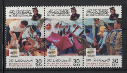 Brunei - 2001 International Youth Camp Strip MNH__(TH-21875) - Brunei (1984-...)