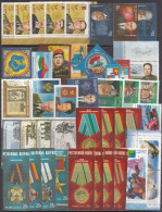 2014 Russia Collection Of 59 Stamps + 13  Miniature Sheets & Souvenir Sheets MNH - Collections