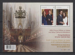 Canada - 2011 Prince William Overprint Block MNH__(TH-15520) - Blocks & Sheetlets