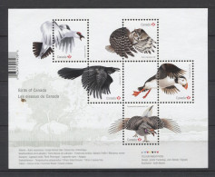 Canada - 2016 Birds Block MNH__(TH-4083) - Hojas Bloque