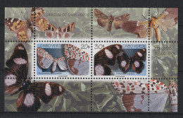 Cape Verde - 1999 Native Butterflies Block MNH__(TH-22806) - Cape Verde