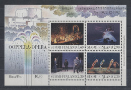 Finland - 1993 Helsinki Opera House Block MNH__(TH-2006) - Blocks & Sheetlets