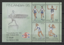 Finland - 1994 European Athletics Championships Block MNH__(TH-17247) - Blocs-feuillets
