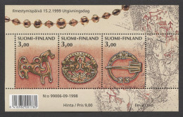 Finland - 1999 Old Jewellery Block MNH__(TH-3891) - Blocs-feuillets