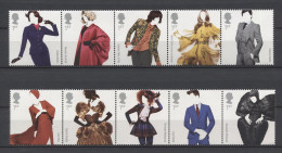 Great Britain - 2012 British Fashion Strips MNH__(THB-276) - Unused Stamps