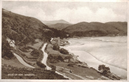 Valentine Photo Brown Postcard Dolgelley Road, Barmouth, Gwynedd Wales. Unposted - Merionethshire