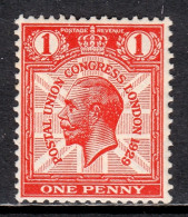 Great Britain - SG #435wi - Inverted Watermark - MH - SG £15 - Unused Stamps