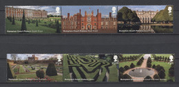 Great Britain - 2018 Hampton Court Castle Strips MNH__(THB-4106) - Unused Stamps