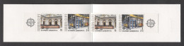 Greece - 1990 Europe Postal Facilities Booklet MNH__(FIL-102) - Carnets