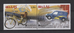 Greece - 2013 Europe Postal Vehicles Booklet Stamps MNH__(TH-20636) - Neufs