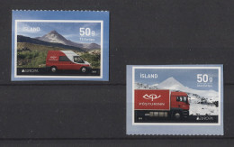 Iceland - 2013 Europe Postal Vehicles MNH__(TH-20643) - Unused Stamps