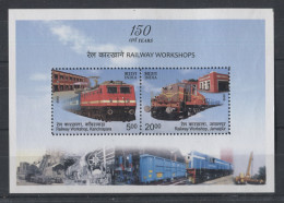 India - 2013 Railway Repair Works Block MNH__(TH-6195) - Blocks & Sheetlets