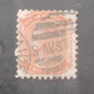 SOUTH AUSTRALIA 1868 QUEEN VICTORIA CAT GIBBONS N 157 - Oblitérés