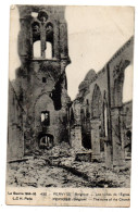 Belgique --PERVYSE ---Guerre 14-16--Ruines De L'église --bombardement - Diksmuide