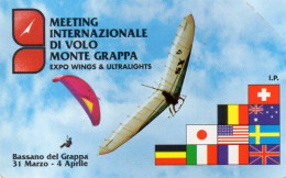 ITALY - MAGNETIC CARD - SIP - PRIVATE RESE PUBBLICHE - 172 - MEETING VOLO MONTE GRAPPA  - MINT - Private Riedizioni