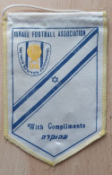 Israel Football Association Football Soccer Club Calcio Futbol Futebol PENNANT, SPORTS FLAG ZS 4/14 - Habillement, Souvenirs & Autres