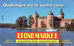 ITALY - MAGNETIC CARD - SIP - PRIVATE RESE PUBBLICHE - 182 - LEGNO MARKET - PALERMO - MINT - Private Riedizioni