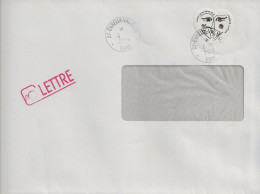 Timbre Seul Sur Lettre N°A148, Coeur Sorbier (oblitération Du 04/11/2016) - Covers & Documents