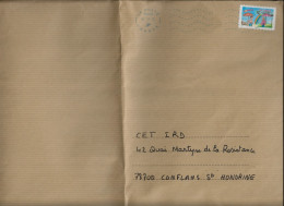 Timbre Seul Sur Lettre N°A1149, Bonnes Vacances (oblitération Du 06/11/2015) - Lettres & Documents