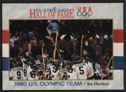 UNITED STATES - U.S. OLYMPIC CARDS HALL OF FAME - ICE HOCKEY - 1980 U.S. OLYMPIC TEAM - # 71 - Trading Cards