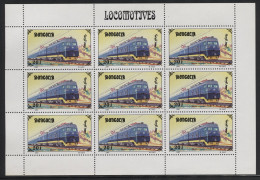 Mongolia - 1997 Railways Kleinbogen (1) MNH__(THB-1258) - Mongolie