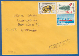 Rumänien; Brief Infla; 1996; Brasov; Romania - Covers & Documents