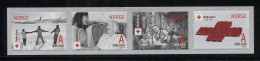 Norway - 2015 Norwegian Red Cross Self-adhesive Strip MNH__(THB-4425) - Unused Stamps