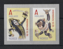 Norway - 2016 50 Years Of Kristiansand Zoo Self-adhesive Pair MNH__(TH-22464) - Unused Stamps