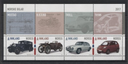 Norway - 2017 Automobile From Norway Block MNH__(TH-22478) - Blokken & Velletjes