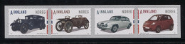 Norway - 2017 Automobiles From Norway Self-adhesive Strip MNH__(THB-4423) - Ongebruikt