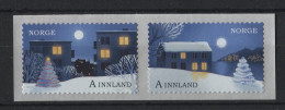 Norway - 2017 Christmas Self-adhesive Pair MNH__(TH-22480) - Unused Stamps