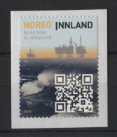 Norway - 2019 50 Years Of Oil Production In Norway Self-adhesive MNH__(TH-22492) - Neufs