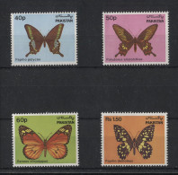 Pakistan - 1983 Butterflies MNH__(TH-22586) - Pakistan