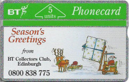 UK - BT - L&G - BTI-016D - Christmas Season's Greetings Fork Lift Truck, BT Collectors - 171E - 5Units, 4.035ex, Mint - BT Emissioni Interne