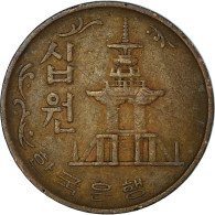 Monnaie, Corée, 10 Won, 1968 - Korea, South