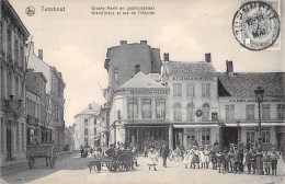 Belgique - Turnhout - Grand'place Et Rue De L'hôpital - Edit. Nels - Animé - Enfant - Carte Postale Ancienne - Turnhout