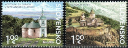 Slovakia 2023 "Joint Issue Of Slovakia And Armenia.Churches And Temples" 2v Quality:100% - Neufs