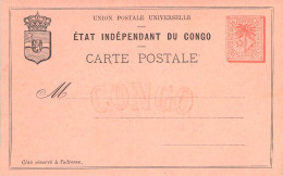 Congo Belge - Etat Indépendant Du Congo - Entier Postal  15 - Carte Postale Ancienne - Congo Belge