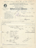 Facture 1926 Vertongen- Coens Termonde (Dendermonde) Manufacture De Cables, De Cordages & De Ficelles > Sclaigneaux - Ambachten