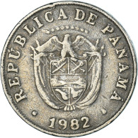 Monnaie, Panama, 5 Balboas, 1982 - Panamá
