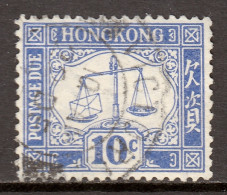 Hong Kong - Scott #J5 - Sideways Wmk - Used - SCV $15 - Strafport