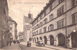 FRANCE - 68 - COLMAR - Les Arcades De La Grand'Rue - Voiture - Carte Postale Ancienne - Colmar
