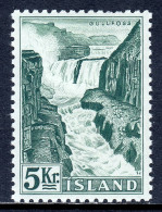 Iceland - Scott #296 - MLH - Gum Bump - SCV $15 - Ungebraucht