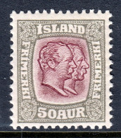 Iceland - Scott #82 - MH - SCV $8.00 - Unused Stamps