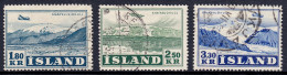 Iceland - Scott #C27-C29 - Used - Pencil On Reverse #C27 - SCV $27.90 - Luchtpost