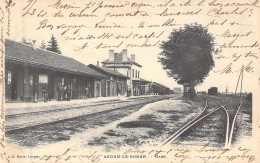 FRANCE - 54 - AUDUN LE ROMAN - Gare - Carte Postale Ancienne - Baccarat