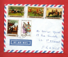 RWANDA - Lettera Per La Francia 1973 - Storia Postale