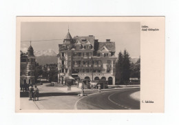 Ca 1940 3. Reich / Österreich  Kärnten S/W Photokarte Velden, Adolf Hitler Platz Mit Hotel Carinthia - Velden