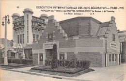 FRANCE - 75 - PARIS - Exposition Des Arts Décoratifs - Pavillon Des Tissus Roubaix - Carte Postale Ancienne - Mostre