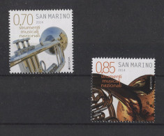 San Marino - 2014 Europe Folk Musical Instruments MNH__(TH-20690) - Unused Stamps